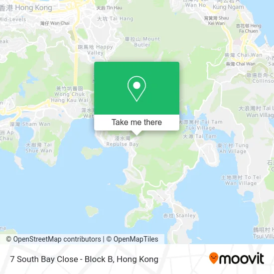 7 South Bay Close - Block B map