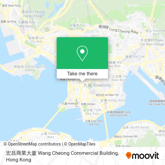 宏昌商業大廈 Wang Cheong Commercial Building地圖
