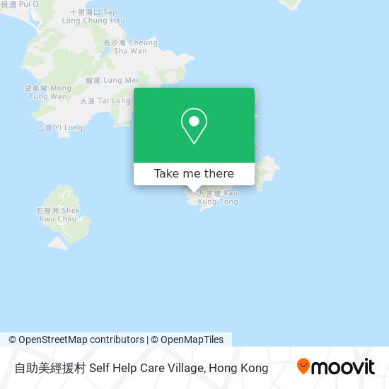 自助美經援村 Self Help Care Village map