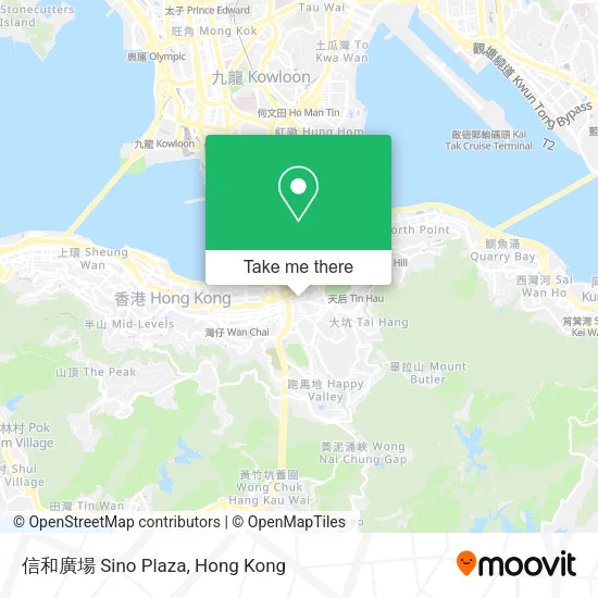 信和廣場 Sino Plaza地圖