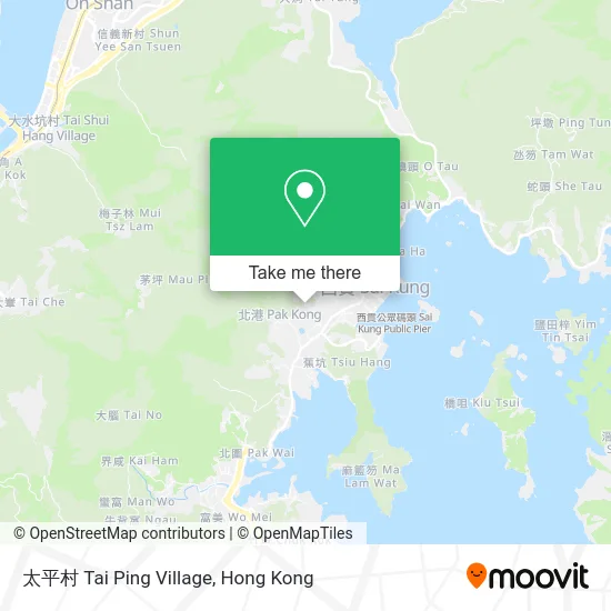 太平村 Tai Ping Village map