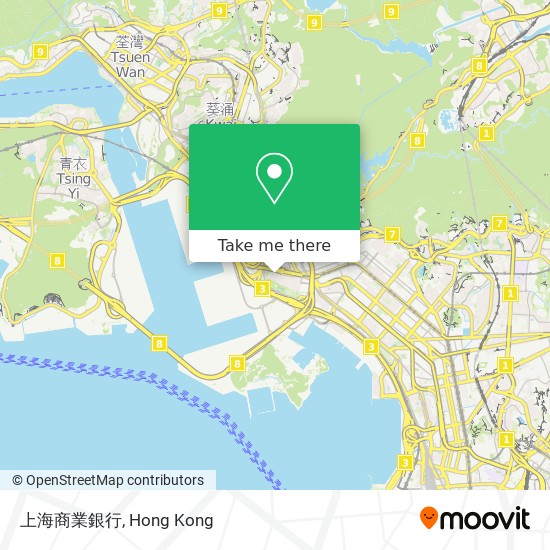 上海商業銀行 map