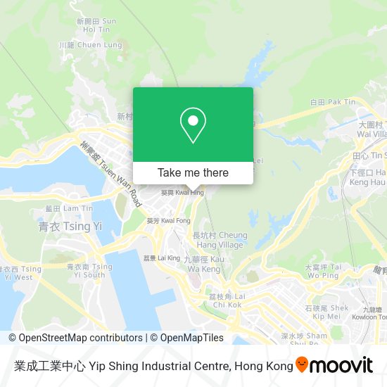 業成工業中心 Yip Shing Industrial Centre map