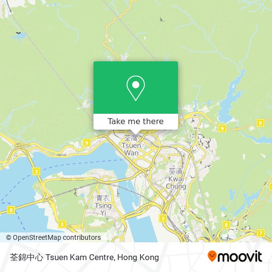 荃錦中心 Tsuen Kam Centre map