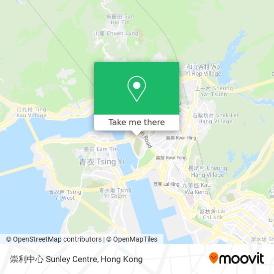 崇利中心 Sunley Centre map
