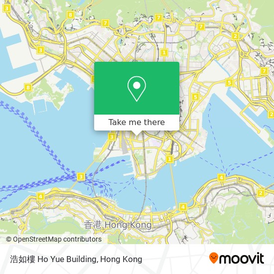浩如樓 Ho Yue Building map