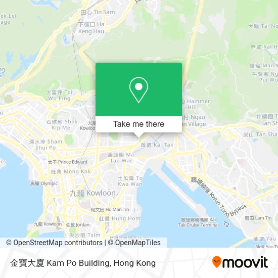 金寶大廈 Kam Po Building map