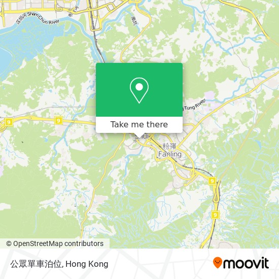 公眾單車泊位 map