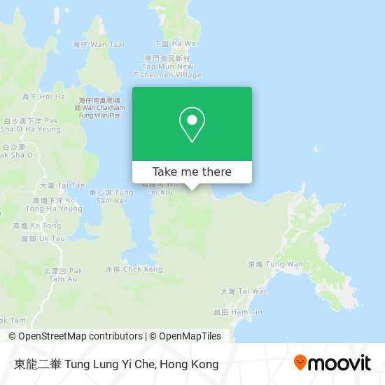 東龍二輋 Tung Lung Yi Che map