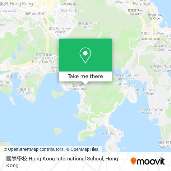 國際學校 Hong Kong International School map