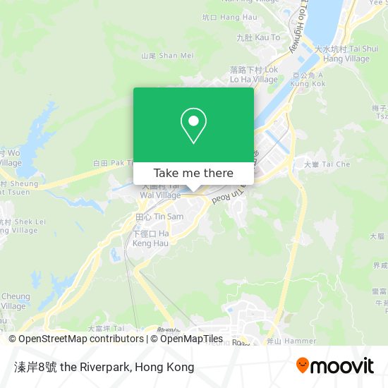 溱岸8號 the Riverpark map