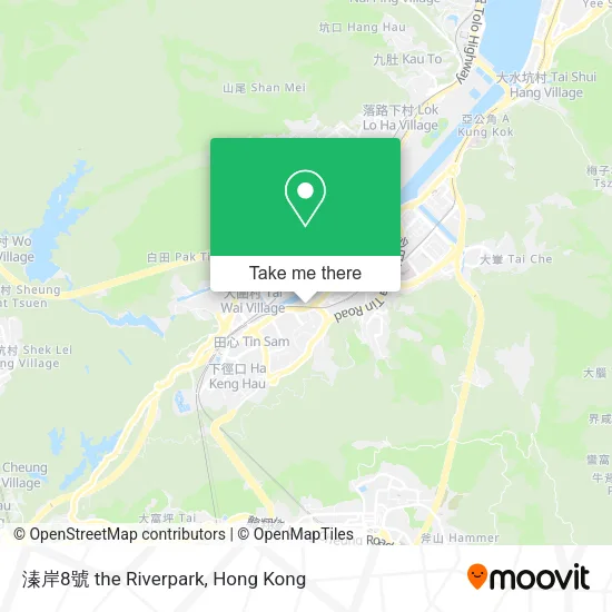 溱岸8號 the Riverpark地圖
