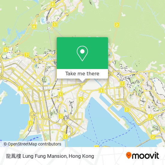 龍鳳樓 Lung Fung Mansion map