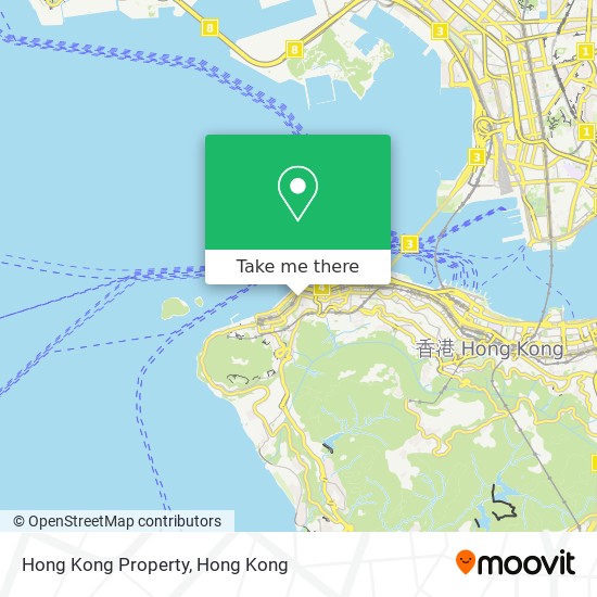 Hong Kong Property map