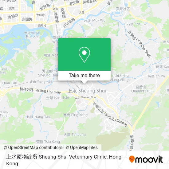 上水寵物診所 Sheung Shui Veterinary Clinic地圖