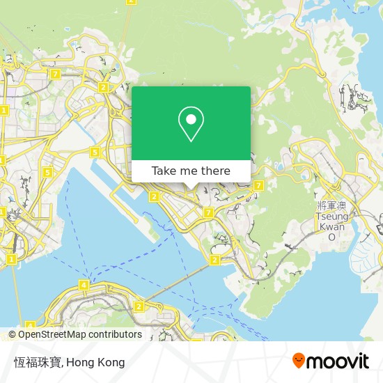 恆福珠寶 map