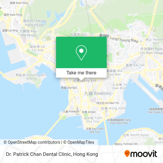 Dr. Patrick Chan Dental Clinic map