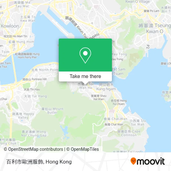 百利市歐洲服飾 map