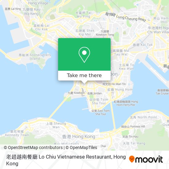 老趙越南餐廳 Lo Chiu Vietnamese Restaurant map