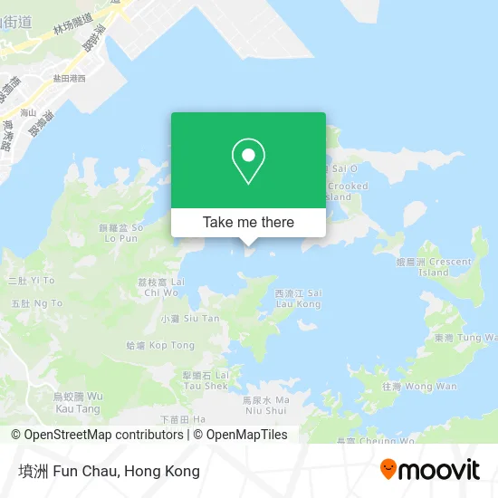 墳洲 Fun Chau map