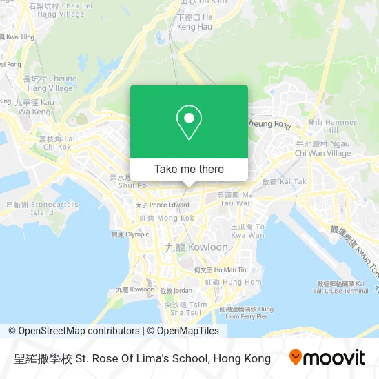 聖羅撒學校 St. Rose Of Lima's School map