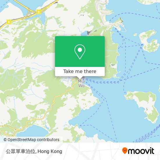 公眾單車泊位 map