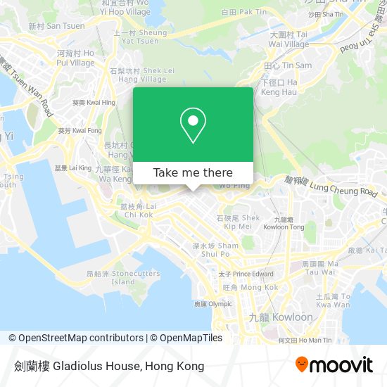 劍蘭樓 Gladiolus House map