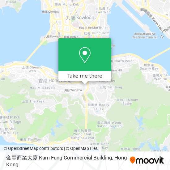 金豐商業大廈 Kam Fung Commercial Building地圖