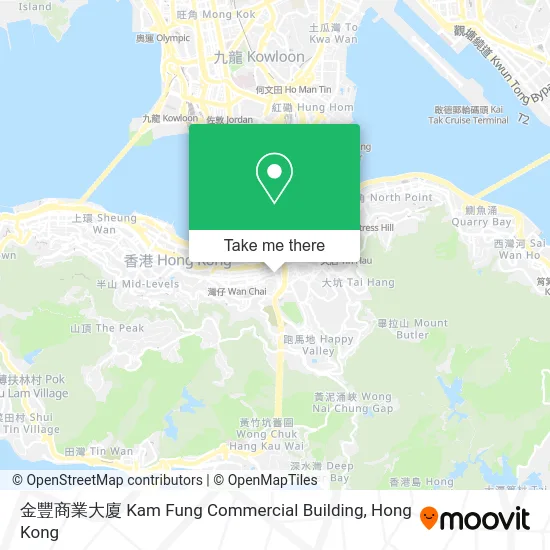 金豐商業大廈 Kam Fung Commercial Building map