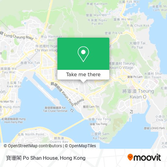 寶珊閣 Po Shan House map