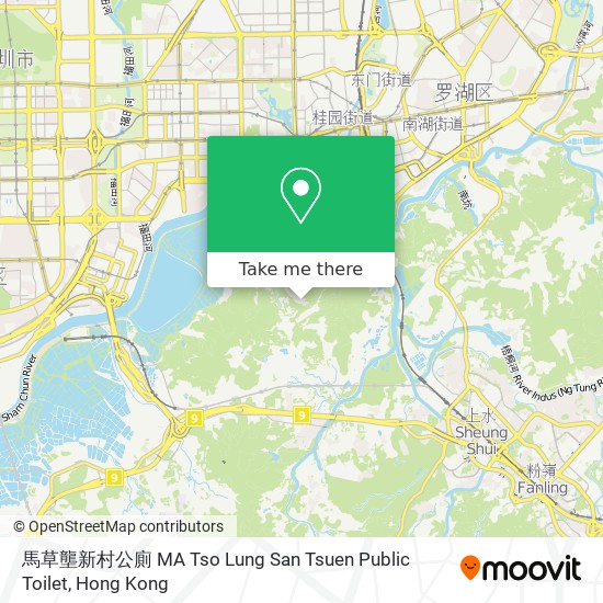 馬草壟新村公廁 MA Tso Lung San Tsuen Public Toilet map