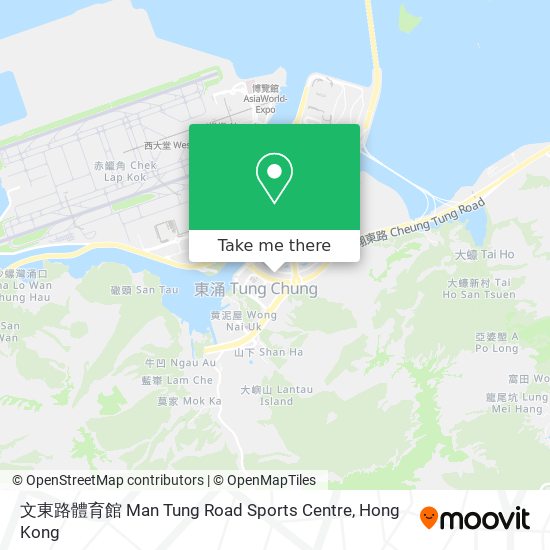 文東路體育館 Man Tung Road Sports Centre map