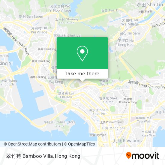 翠竹苑 Bamboo Villa map