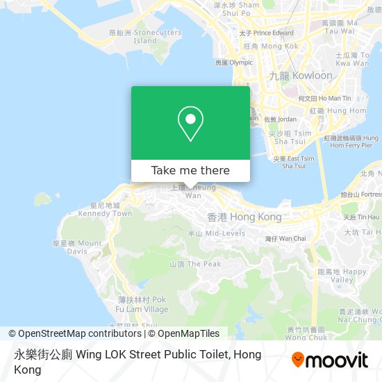 永樂街公廁 Wing LOK Street Public Toilet map