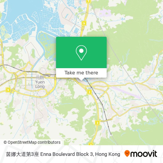 茵娜大道第3座 Enna Boulevard Block 3 map