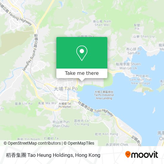 稻香集團 Tao Heung Holdings地圖