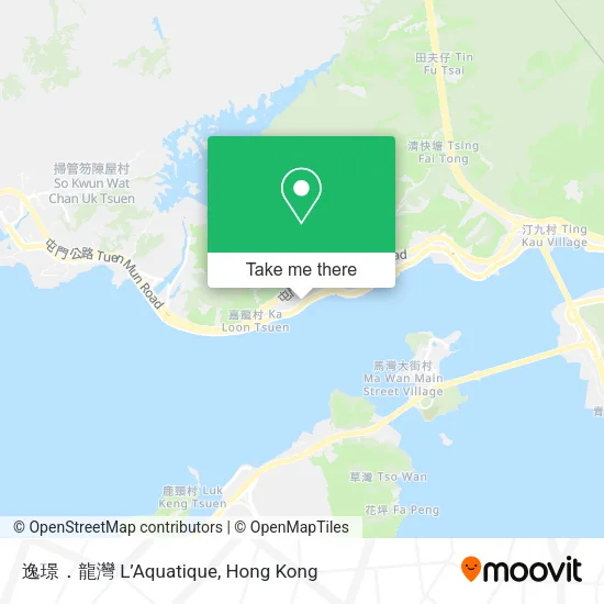逸璟．龍灣 L’Aquatique地圖