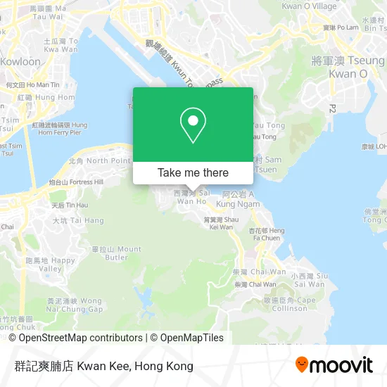 群記爽腩店 Kwan Kee map