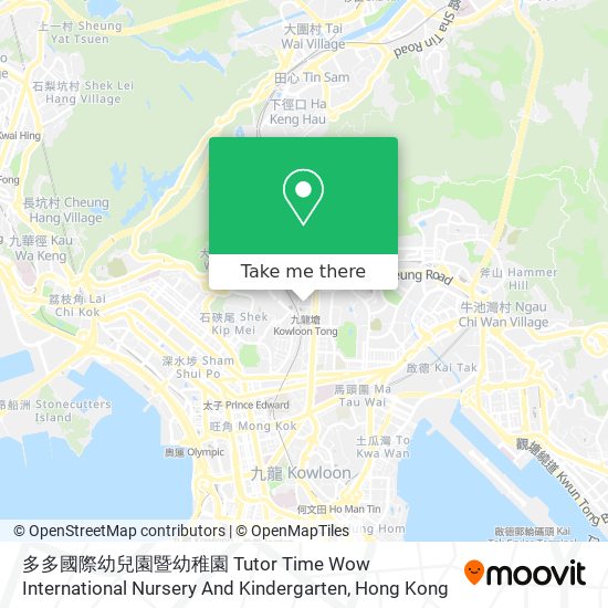 多多國際幼兒園暨幼稚園 Tutor Time Wow International Nursery And Kindergarten map