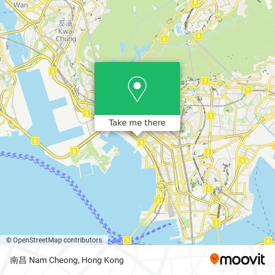 南昌 Nam Cheong map