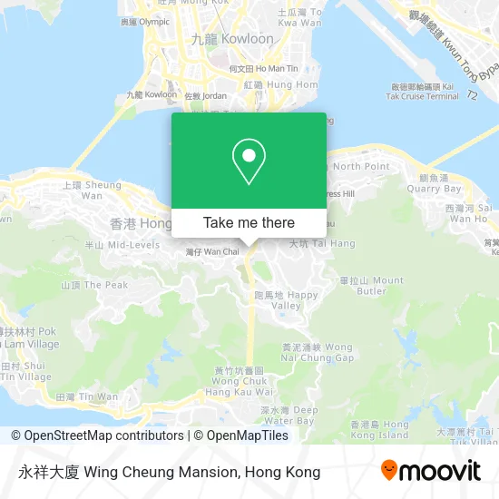 永祥大廈 Wing Cheung Mansion map