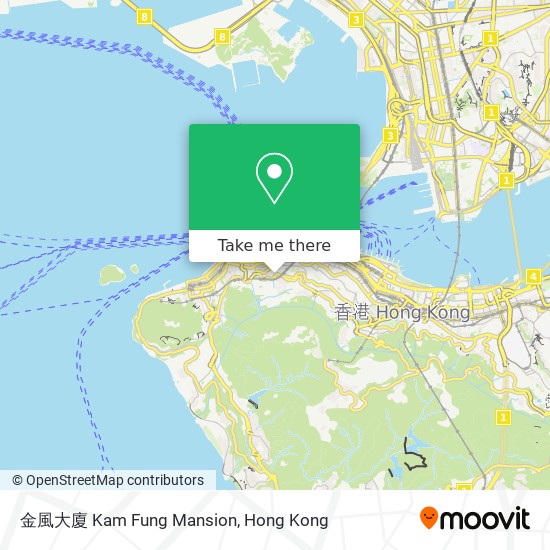 金風大廈 Kam Fung Mansion map