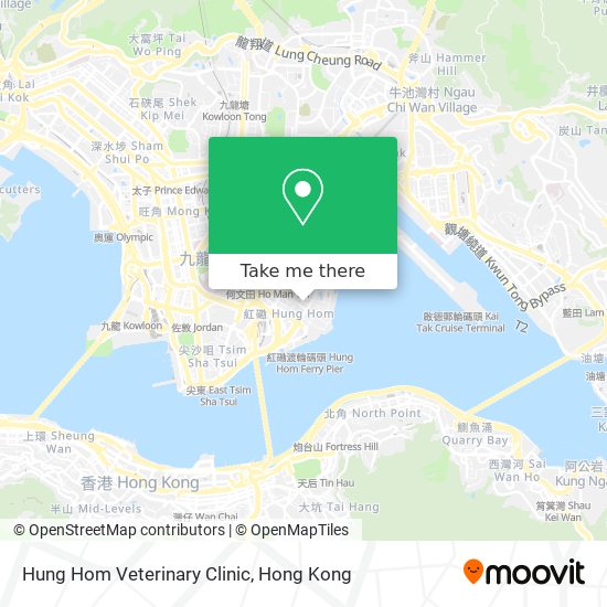 Hung Hom Veterinary Clinic map