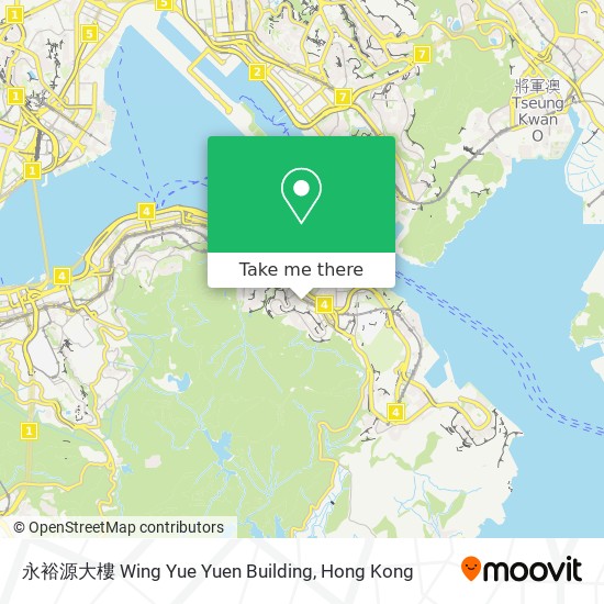 永裕源大樓 Wing Yue Yuen Building地圖