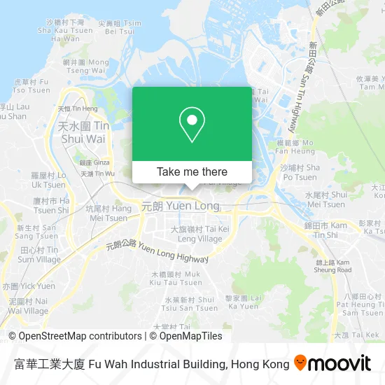 富華工業大廈 Fu Wah Industrial Building map