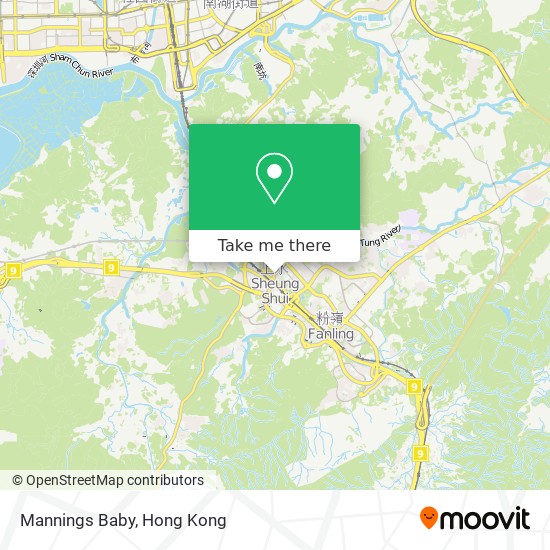 Mannings Baby地圖