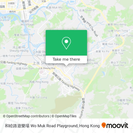 和睦路遊樂場 Wo Muk Road Playground map