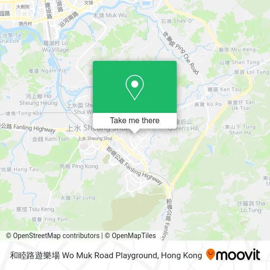 和睦路遊樂場 Wo Muk Road Playground map
