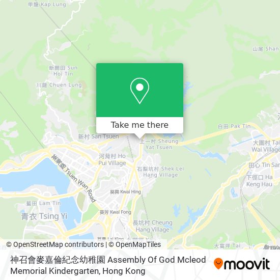 神召會麥嘉倫紀念幼稚園 Assembly Of God Mcleod Memorial Kindergarten map