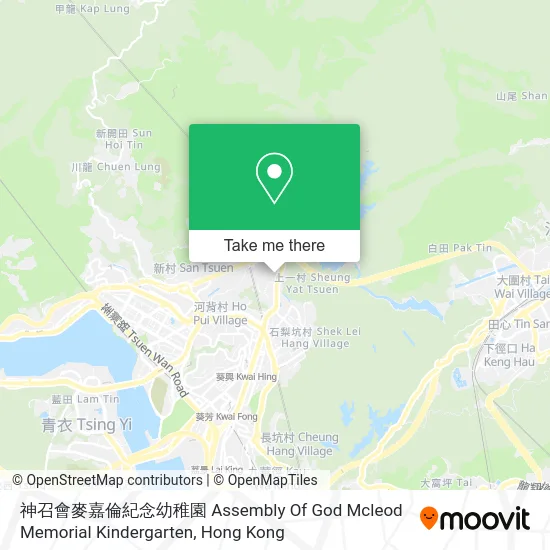 神召會麥嘉倫紀念幼稚園 Assembly Of God Mcleod Memorial Kindergarten map